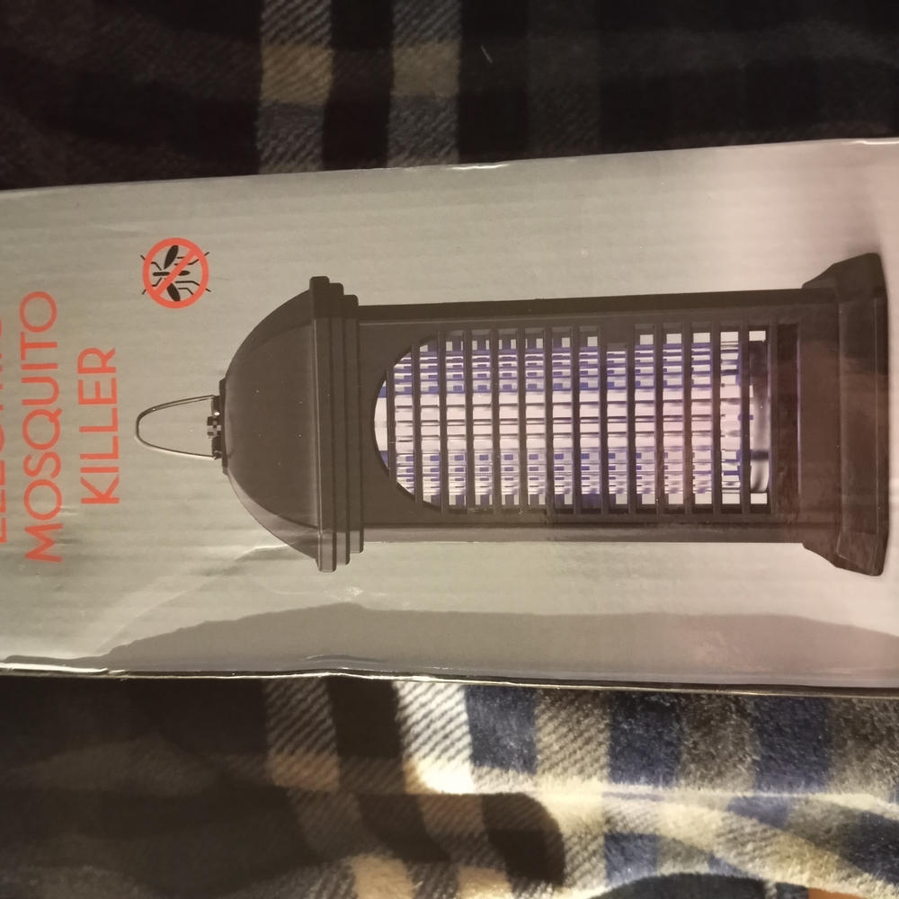 Electric Mosquito Killer Lamp - Black